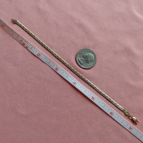 Gorgeous 925 Italian Silver Bracelet! - Picture 8 of 8